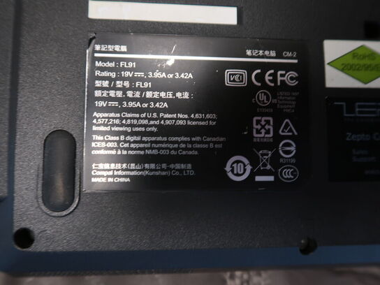 Bærbar PC ZEPTO med taske