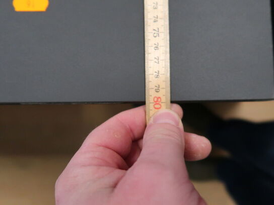 El Hæve/sænke skrivebord 200x80/120 cm