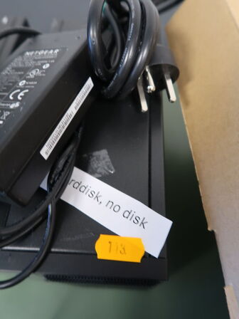 4 stk. Netgear NAS server uden harddisk