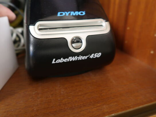 Label printer DYMO Labelwriter 450 + diverse elektronik