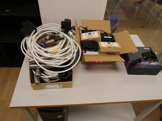 Tryksensor, Yealink headset, LiIon batterier