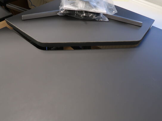 El Hæve/sænke skrivebord 200x80/120 cm med skuffesektion