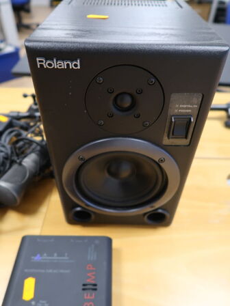 Studie monitor og Lydudstyr