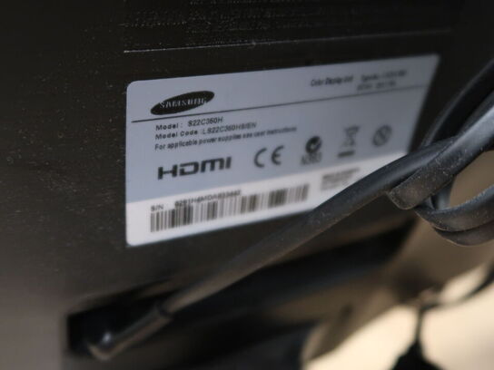 Skærm SAMSUNG 22"