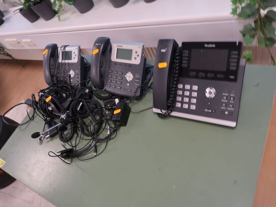 3 stk. IP-telefoner