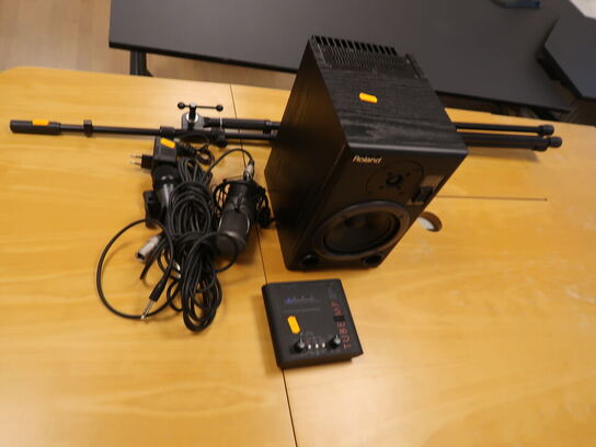 Studie monitor og Lydudstyr