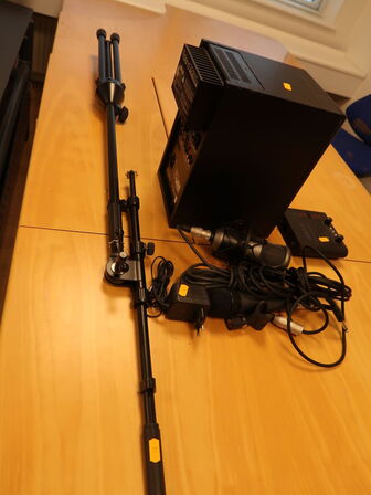 Studie monitor og Lydudstyr