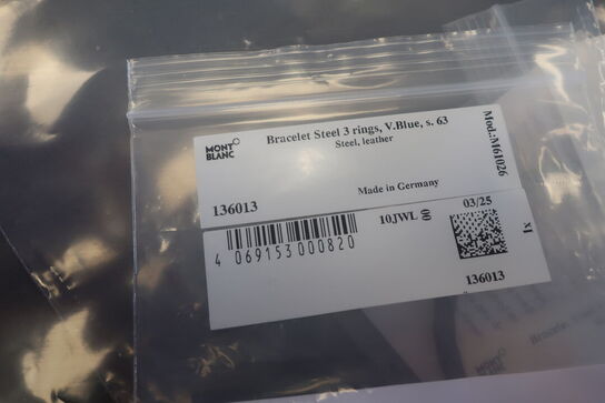 Armbånd MONTBLANC 3 Rings str. 63