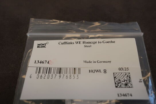 Manchetknapper MONTBLANC Homage to Goethe
