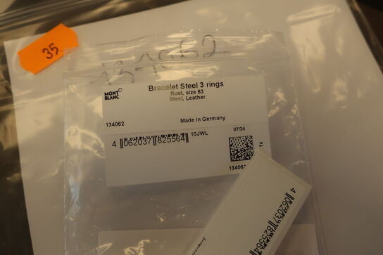 Armbånd MONTBLANC 3 Rings Str. 63