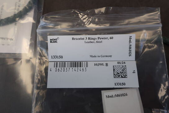 Armbånd MONTBLANC 3 Rings str. 60