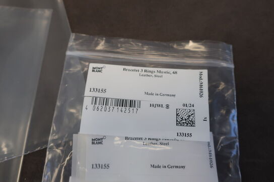 Armbånd MONTBLANC 3 Rings str. 68