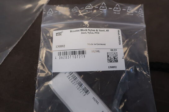 Armbånd MONTBLANC Nylon & Steel str. 68
