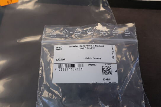 Armbånd MONTBLANC Nylon & Steel str. 60