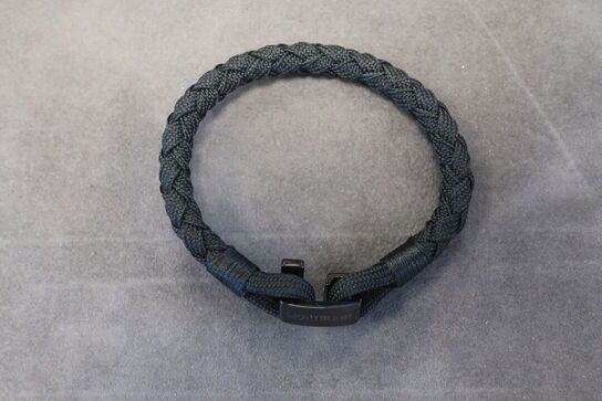 Armbånd MONTBLANC Black Nylon & Steel str. 63