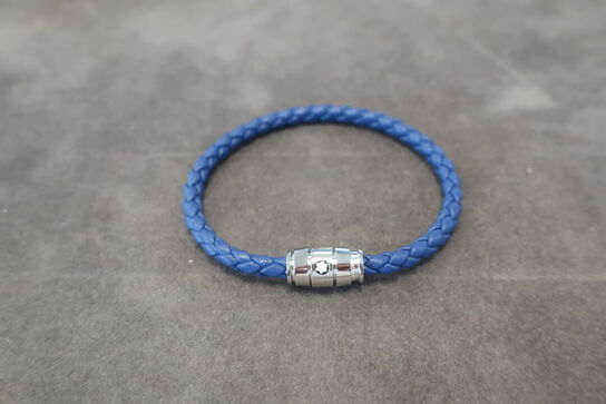 Armbånd MONTBLANC Blue Rings str. 60