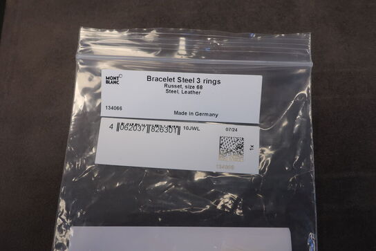 Armbånd MONTBLANC 3 Rings str. 68