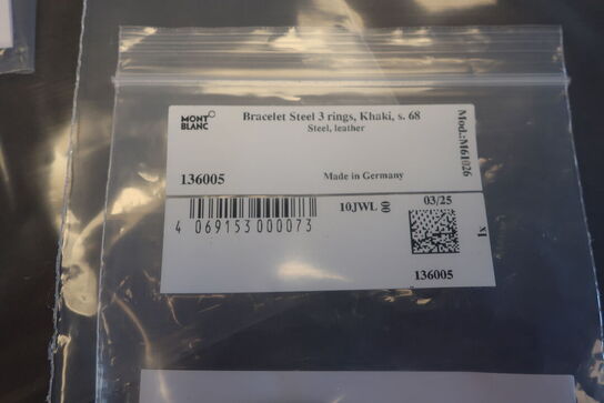Armbånd MONTBLANC 3 Rings str. 68