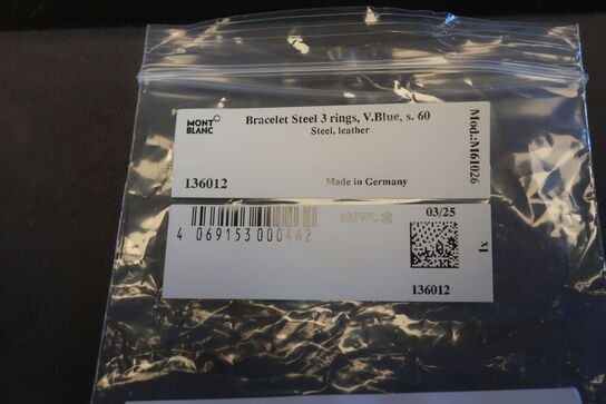 Armbånd MONTBLANC 3 Rings str. 60