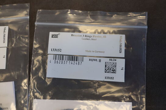 Armbånd MONTBLANC 3 Rings str. 68
