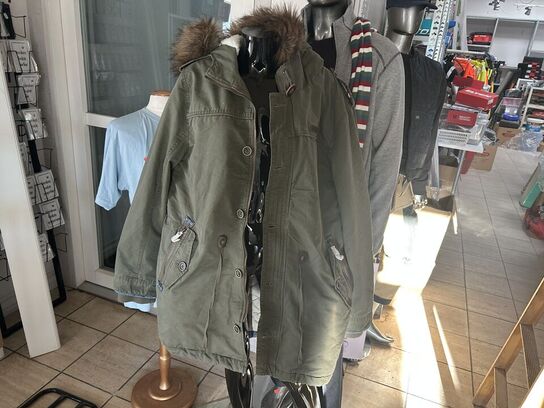 Vinterjakke, grøn str M