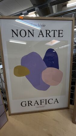 4 Billeder i trærammer