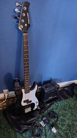 El Bas SURPREME + Forstærker, Kabler, Tuner, Etui (Momsfri)