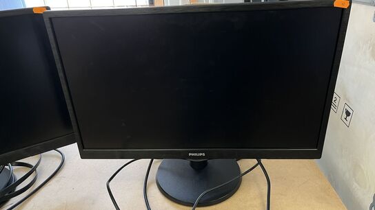 2 Stk. Skærme 24" PHILLIPS
