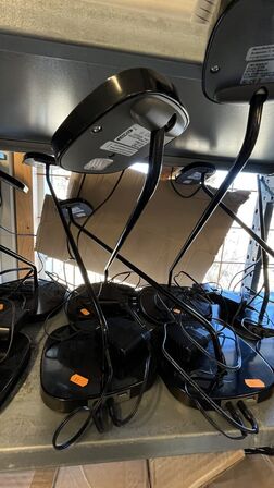 4 Stk. Bordlampe LUXO