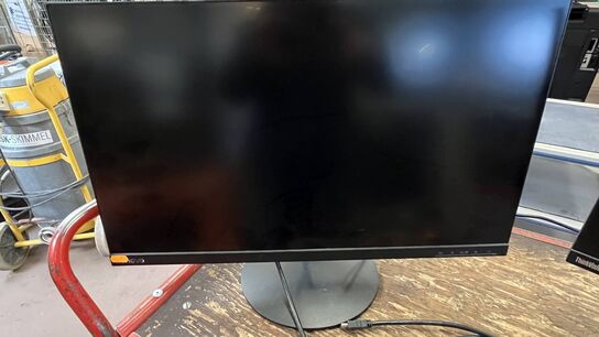 2 Stk. Skærme 24" + 27" LENOVO