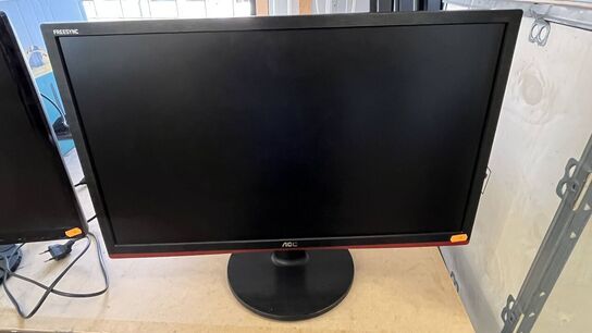 3 Stk. Skærme AOC 24", SAMSUNG 24", LENOVO 19"