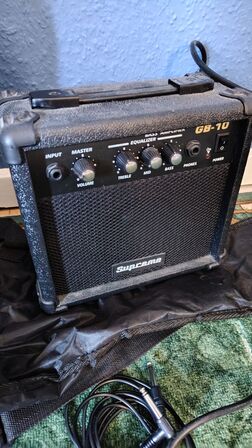 El Bas SURPREME + Forstærker, Kabler, Tuner, Etui (Momsfri)