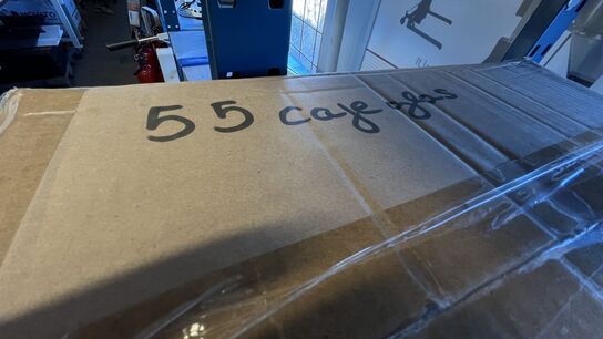 7 Ks. Cafe Glas ca. 385 Stk.