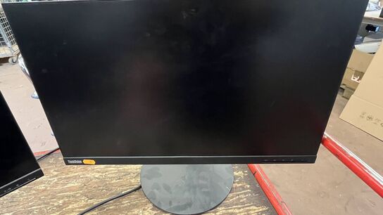 2 Stk. Skærme 24" + 27" LENOVO