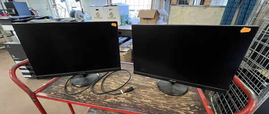 2 Stk. Skærme 23" ASUS VC239