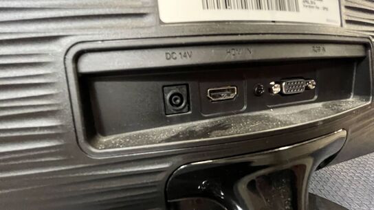 2 Stk. Skærme 24" + 27" SAMSUNG