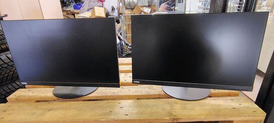 2 Stk. Skærme 24" LENOVO t24i-10
