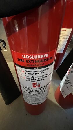 2 Stk. Pulverslukker FALCK