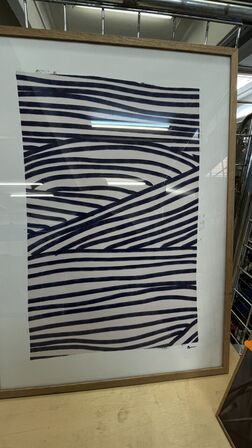 4 Billeder i trærammer