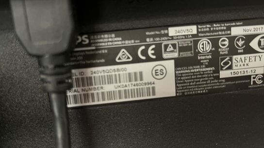 2 Stk. Skærme 24" PHILLIPS