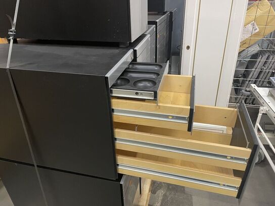 3 stk. Skuffemoduler