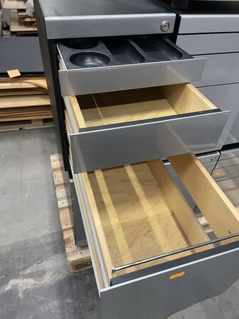 3 stk. Skuffemoduler