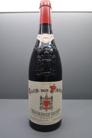 1 fl. Rødvin Châteauneuf-du-Pape, Clos des Papes (Paul Avril) 2003