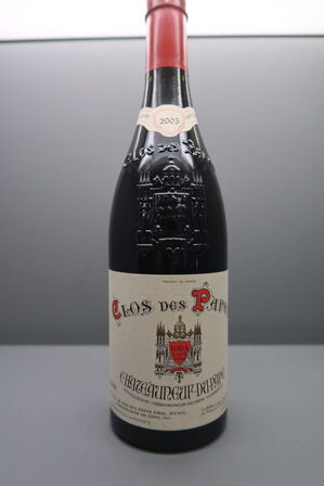 6 fl. Rødvin Châteauneuf-du-Pape, Clos des Papes (Paul Avril) 2005