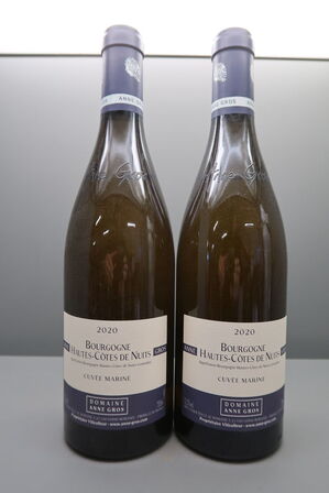 2 fl. Hvidvin Bourgogne Hautes-Côtes de Nuits Cuvée Marine, Domaine Anne Gros 2020