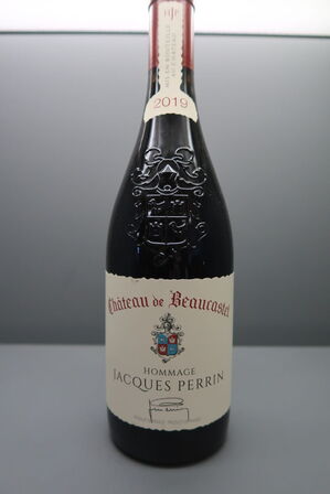 1 fl. Rødvin Châteauneuf-du-Pape Hommage à Jacques Perrin, Château de Beaucastel 2019