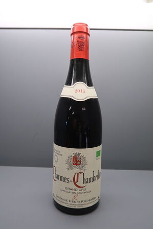 1 fl. Rødvin Charmes-Chambertin Grand Cru, Domaine Henri Richard 2015