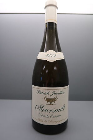 1 fl. Hvidvin Meursault Clos du Cromin, Domaine Patrick Javillier 2017