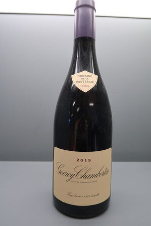 1 fl. Rødvin Gevrey-Chambertin, Domaine de la Vougeraie 2015