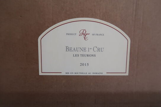 6 fl. Rødvin Beaune 1er Cru Les Teurons, Domaine Rossignol-Trapet 2015